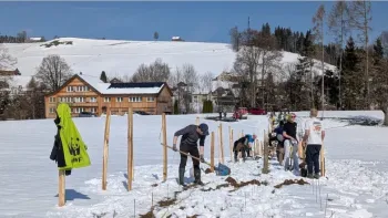 Natur verbindet – Pflanzung in Waldstatt