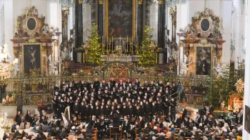 Weihnachtslieder-Singen