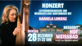 Lateinamerikanische und weihnachtliche Harfenklänge mit Dani