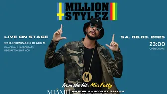 MILLION STYEZ Live On Stage Miami Club