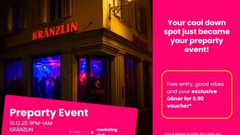 Kränzlin Pre-Party by the Marketing Club