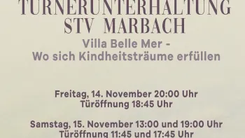 Turnerunterhaltung 2025 STV Marbach Turnerunterhaltung 2025 STV Marbach