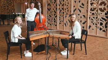 Kellerheims im Trio: Hackbrett meets Bass