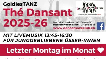 Thé Dansant - SeniorenPaartanz Nachmittag mit LiveMusik