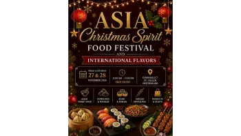 Asia Christmas Spirit and International Flavors