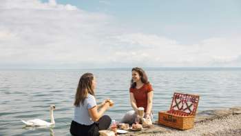 Cestino da picnic per la colazione dal panificio Füger