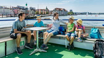 Voyage en bateau de Rorschach à Rheineck