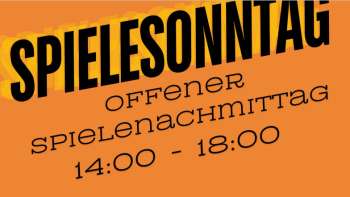 Spielesonntag Spielesonntag