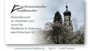 Adventsklänge mit dem Liechtensteinischen Panflötenchor
