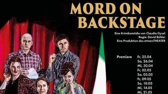 Mord on Backstage - otmarsTHEATER