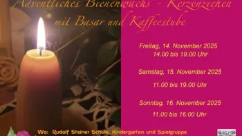 Bienenwachs - Kerzenziehen