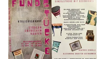 Fundstücke aus dem Atelier: Bilder & Kleinmöbel Fundstücke aus dem Atelier: Bilder & Kleinmöbel