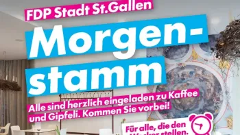 Morgenstamm der FDP Stadt St.Gallen