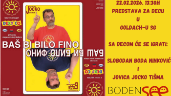 Veseli muzički kabare za decu "BAŠ BI BILО FINO "