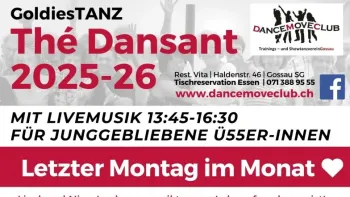 Thé Dansant - SeniorenPaartanz Nachmittag mit LiveMusik