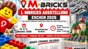 1. MBricks Bausteine-Ausstellung Eschen 2026